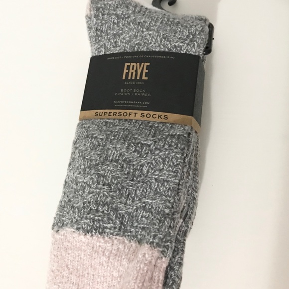 NWT (1) Frye Women’s Boot Sock